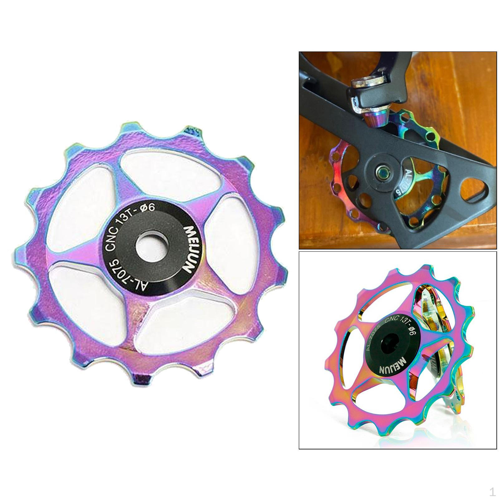 1 Rear Derailleur Jockey Wheel Bearing Pulley 13T