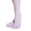 912 Sexy Socks For Women, Horse Oil Glossy Five-Toe Pantyhose, 360 Seamless Invisible Thin Tights, Apple Hip