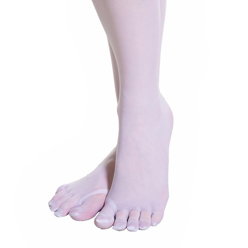 912 Sexy Socks For Women, Horse Oil Glossy Five-Toe Pantyhose, 360 Seamless Invisible Thin Tights, Apple Hip