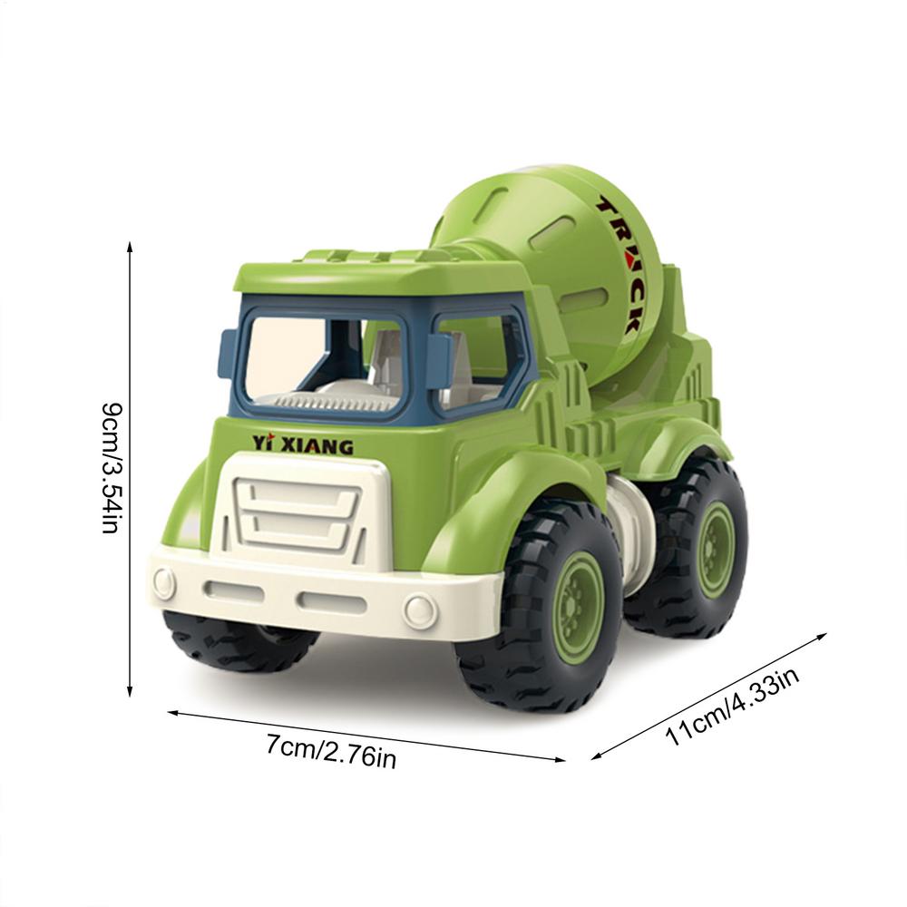 

1 Pack Pull Back Cars Construction Powered Toy Vehicles Construction Multipurpose Construction Vehicle Toys for Toddlers зелёный