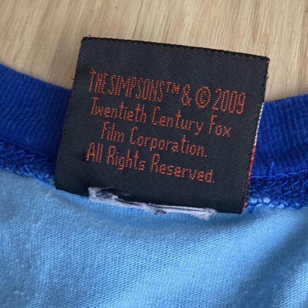 [USED] 00s Simpsons Homer Ringer T-shirt