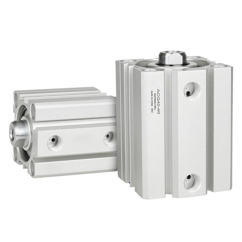 Airtac Typ Dünner Zylinder mit Innengewinde Kleiner pneumatischer Zylinder der ACQ-Serie ACQ12 16 20 25 32 40 50 63 80-5-140mm Hub