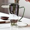 High-Quality Borosilicate Glass Green Tea Cup for Women
