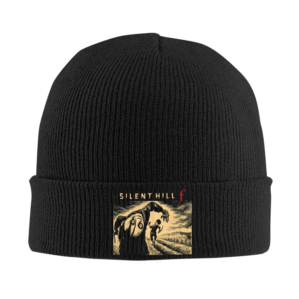 Silent Hill F Blossom Art Knitted Hat Womens Unisexs Beanie Winter Hats Acrylic Hip Hop Caps