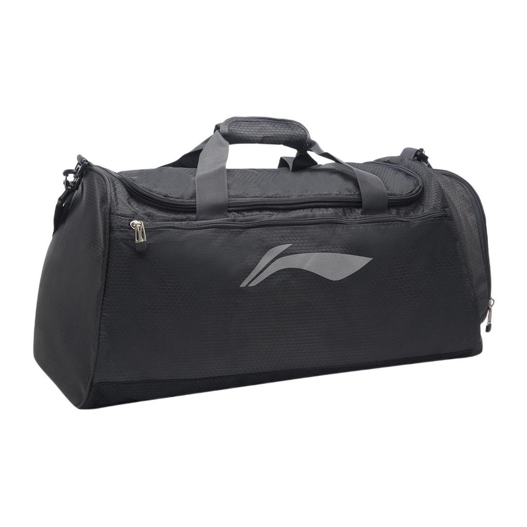 New LiNing Training Series Fabric Handbag, Shoulder Bag, Crossbody Bag, Gym Bag Large Unisex Black ABLS115-2