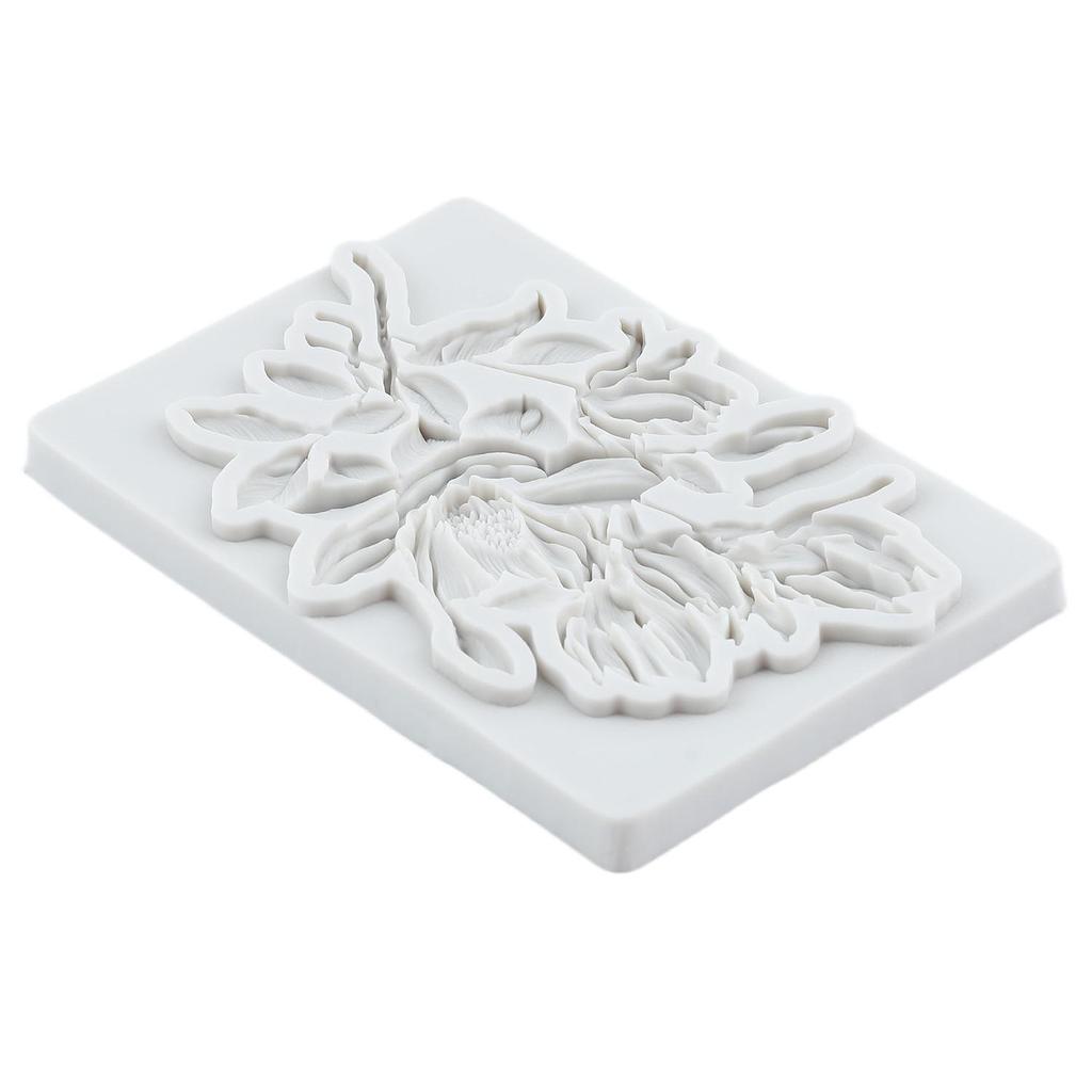 Flower Silicone Molds Leaf Fondant Mold Cake Decorating Tools Cupcake Topper Candy Chocolate Gumpaste Mold