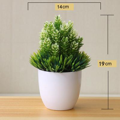 Artificial Potted Plant Fake Bonsai Table Simulation Decor for Home Office Hotel