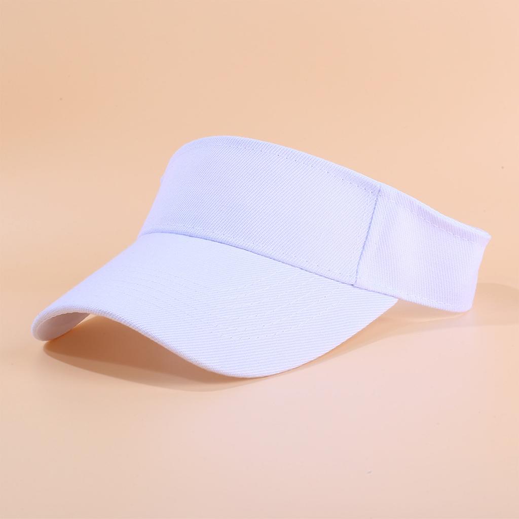 Unisex Hat, Running Sports Sun Hat, Monochrome Empty Top Hat