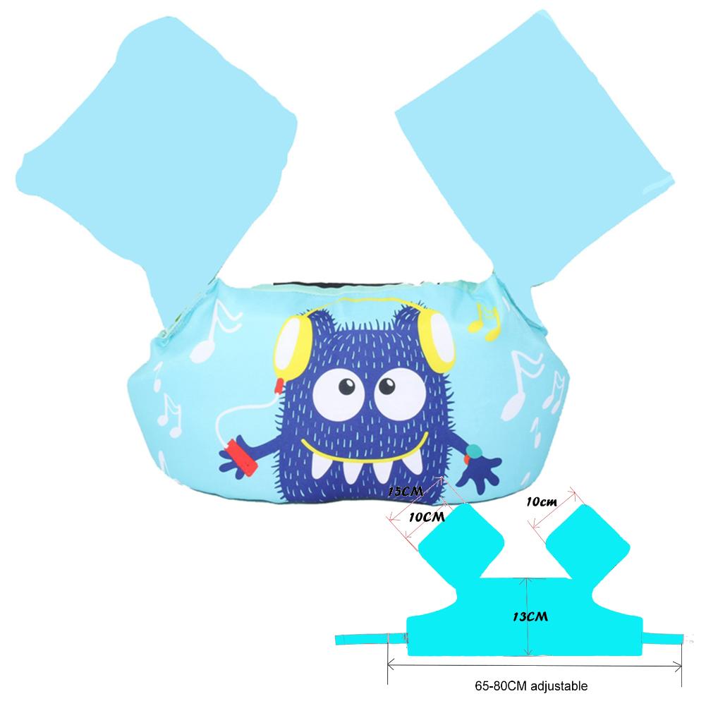 Dziecięce Pływaki do Pływania Pierścień Kreskówkowy Pływacki Pływający Rękawki Boja Urocze Pierścienie do Pływania do Basenu dla Dzieci dla Niemowląt i Małych Dzieci Pływak na Ramię