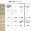 KOGU Coffee Tools Coffee Filter for 1 to 2 Cups in Paper Filter Conical Cotton Contains Paper Odor Reduction Fine Powder Reduction 60 Pieces White