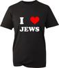 I Love Jews Tshirt Hanukkah Judaism Pride Spiritual Religious Unisex Gift Top