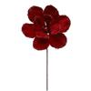 Artificial Christmas Flower Cloth Glitter Flowers Christmas Tree Pendant For Home Wedding Xmas Navidad New Year 2026 Ornaments