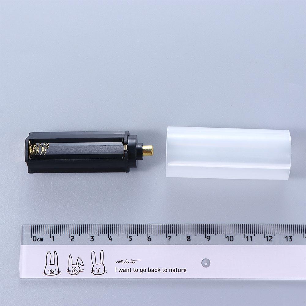 1PC AAA Battery White Casing 18650 Battery Torch Lamp Holder for Flashlight Case