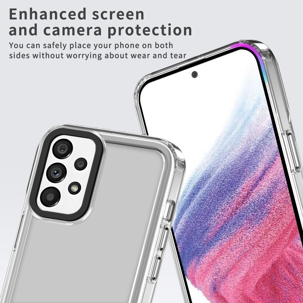 For Samsung Galaxy A53 5G Clear Cases Shockproof PC+TPU Phone Cover