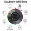 Bluetooth-Compatible 5.3 Shower Speaker FM Radio Stereo Subwoofer IPX7 Waterproof Wireless Speaker with Suction Cup for Bathroom