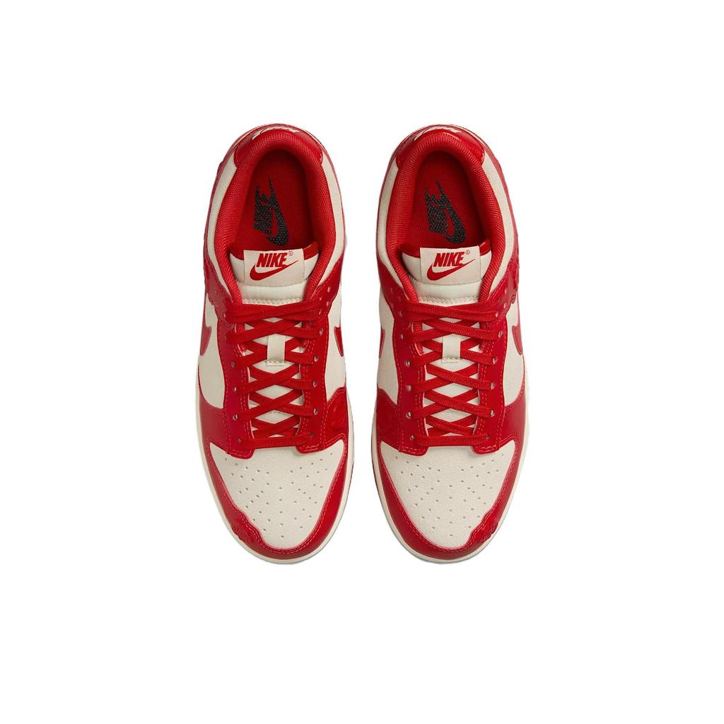 Nike Dunk Low Roses Women Sneakers Red Coconut-Milk University-Red HF1986-100