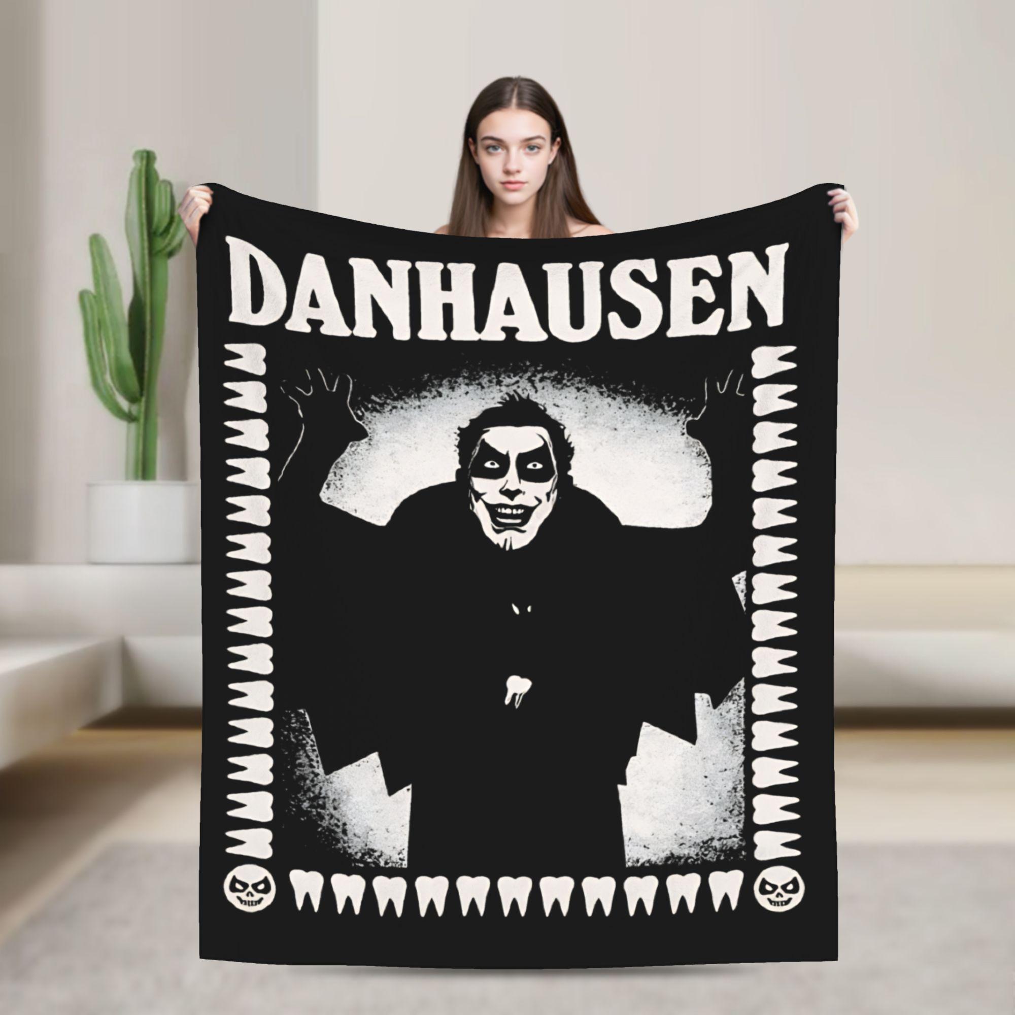 Danhausen Wrestling Very Nice Very Evil Blanket Coral Fleece Plush Decoration Portable Throw Blankets for Bed Car Bedspreads 75X95CM