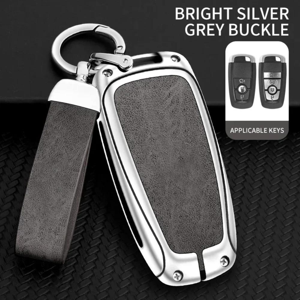 Zinc Alloy Car Remote Key Case for Ford Ranger Wildtrak Remote Control Protector for Ford Ranger Wildtrak Key Cover Accessories