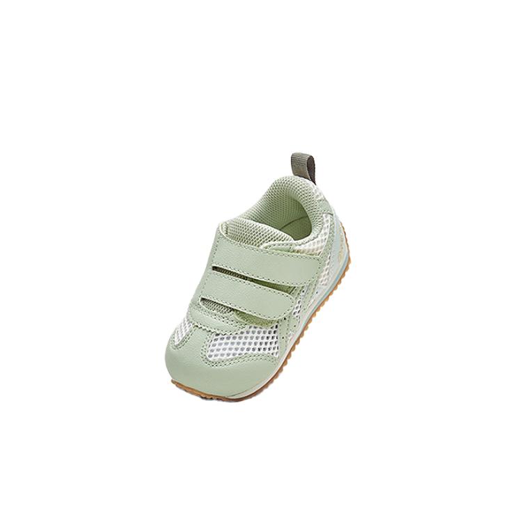 Asics Synthetic Leather Fabric Cotla Baby Cool 2 Suku Suku Soft Comfortable Low Top Casual Shoes Kids sneaker Green 1144A394-102