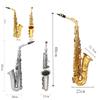 M MBAT Eb Alto Saxophone Hot Selling E Flat Sax Brass Professions Woodwind Instrument With Case Mouthpiece Gloves Alto Saxophone