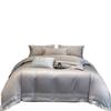 Premium Summer Ice Silk, Sleeping Naked Silky Smooth Quilt Cover Sheets Light Luxury Mattress Model Master Bedroom