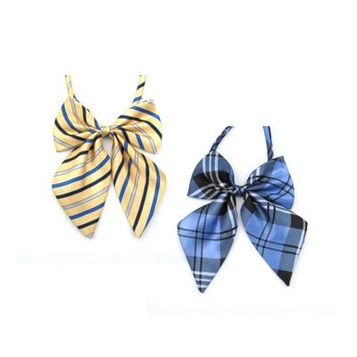 Gravata borboleta casual para bancário com detalhes feitos à mão, gravata macia e confortável para festas e reuniões de negócios