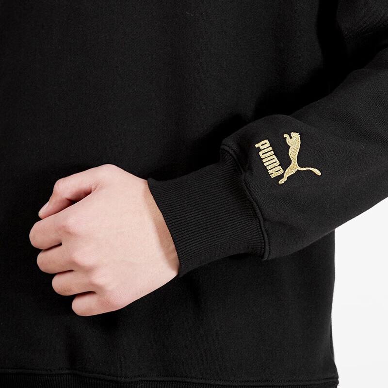 Puma Męska bluza z kapturem podszyta bawełnianym polarem