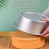 1 st-6 tum Chiffonkaksform Löstagbar botten Rund Kakbakform för Hem DIY Bakform för kaka av aluminiumlegering Form kakform