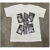Retro Koszulka Rockowa Alice in Chains Biała Koszulka dla Unisex i Kobiet Rozmiar S4XL Codzienna Moda do Noszenia na Co Dzień