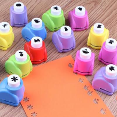 1 PC 8 Styles Kid Mini Printing Paper Hand Shaper Scrapbook Tags Cards Craft DIY Punch Cutter Tool