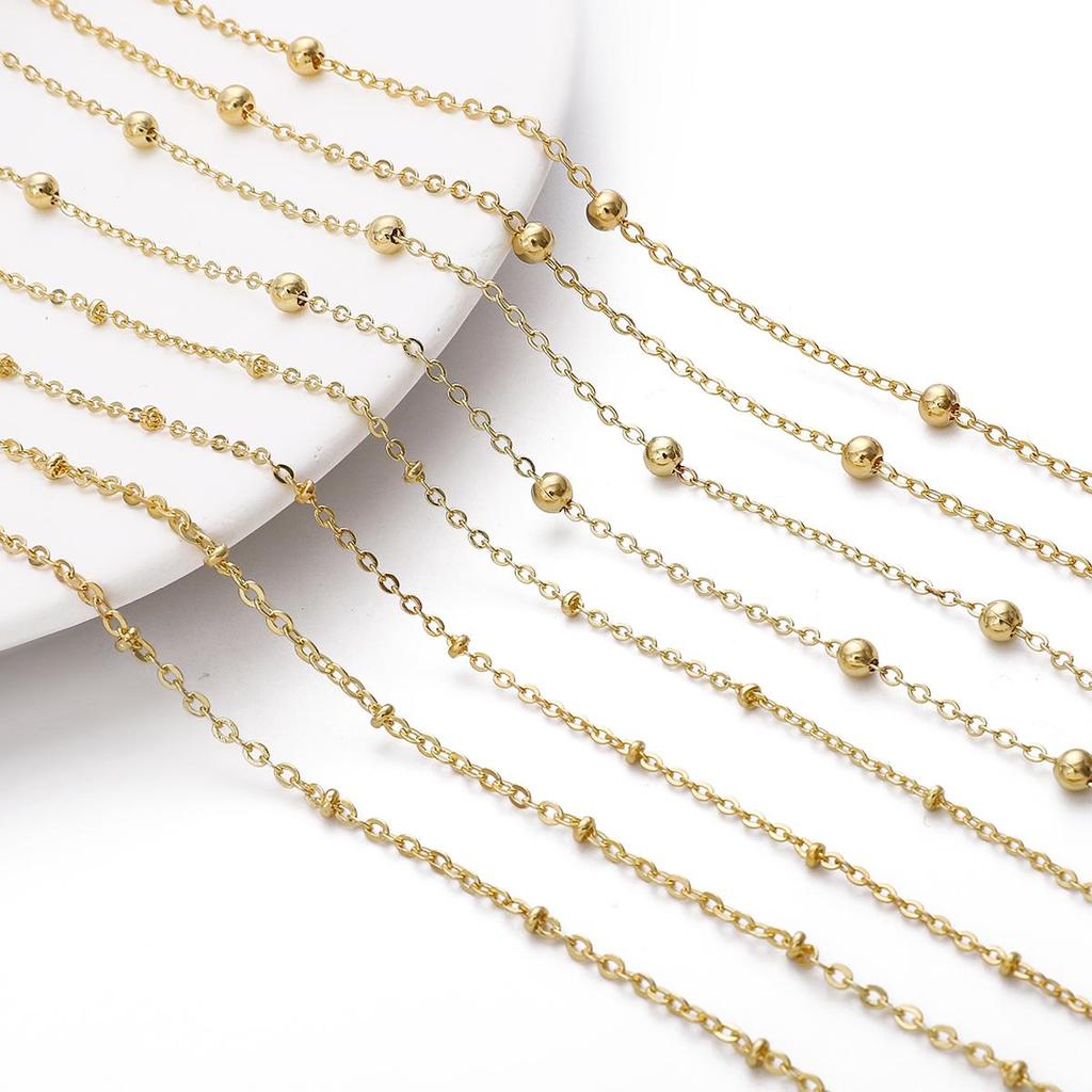 1M/bag1.5/2,0 Positionierung Perle Kette DIY Armband Halskette Ohrringe Ring Schmuck Zubehör