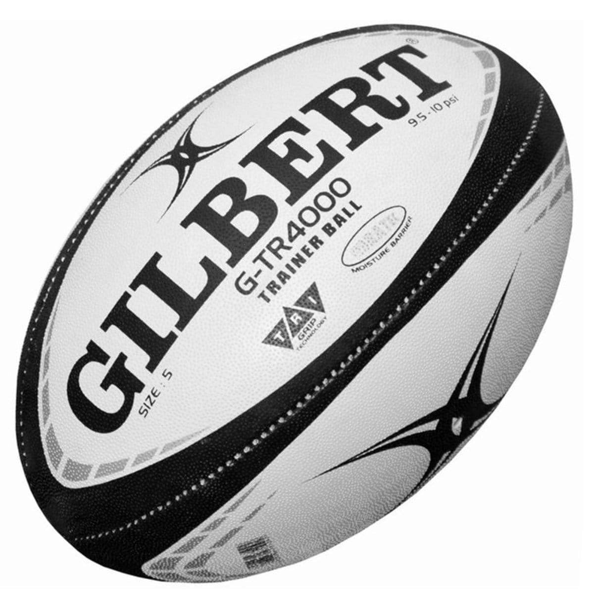 Gilbert Rugby Ball G-TR4000 (Size 5) Black GB-9171 GB9171