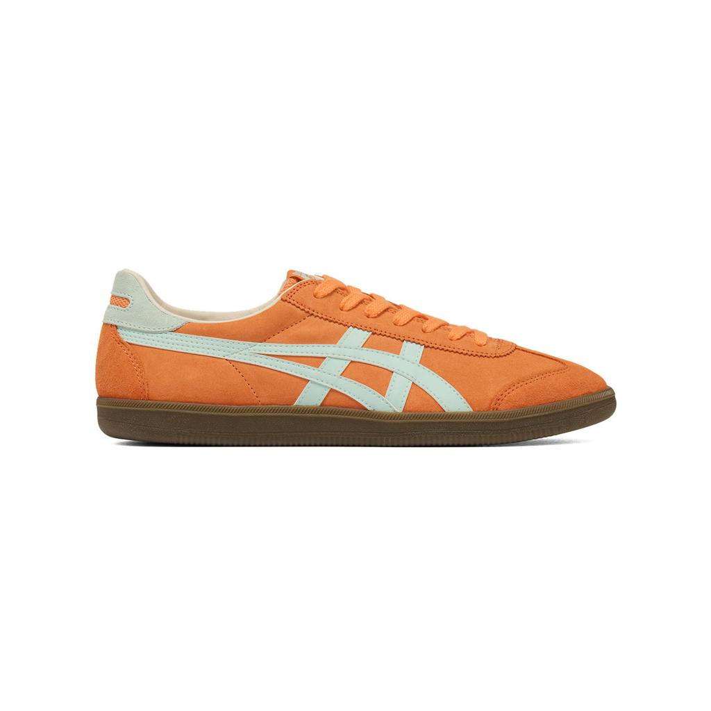 ONITSUKA TIGER Tokuten Skóra Bydlęca Split Kolor Pomarańczowy Blok Kolorystyczny Buty Stylu Życia Sportowego Sneakersy Unisex 1183C431-700