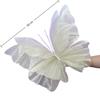 30/50cm Fake Butterfly Outdoor 3D Silk Yarn Butterfly  Wedding Party Decoration