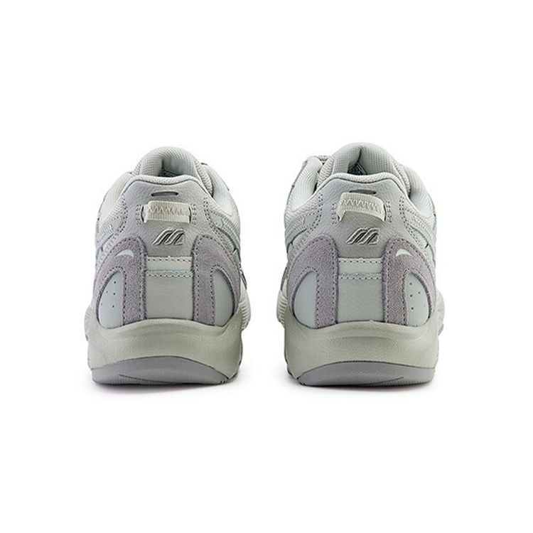 Mizuno Retro Fabric Synthetic Leather Non-Slip Wear-Resistant Breathable Low-Top Running Shoes Unisex Sneakers Gray D1GH212509
