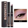 14 colori Shimmer Eye Shadow Stick Waterproof Long Lasting Glitter Eyeshadow Crayon Altamente Pigmentato Eye Makeup Eyeshadow Pencil Regalo per le donne