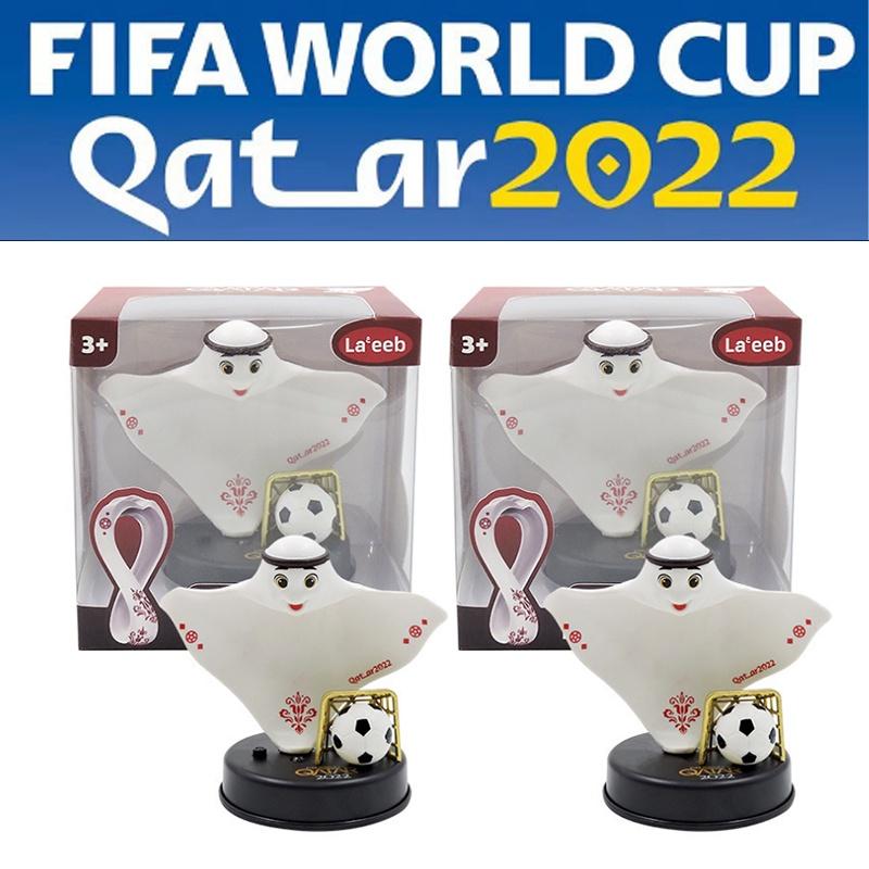 WK Qatar La'eeb Speelgoed Ornament Duurzaam En Schattig Woondecoratie Souvenirs Voor Voetbalfans