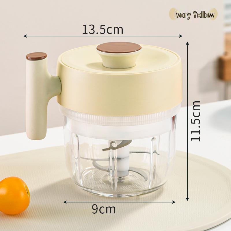 316 Baby-Nahrungsmacher: Leicht zu reinigender Glas-Food-Processor mit mehreren Mahlscheiben für Pürees.