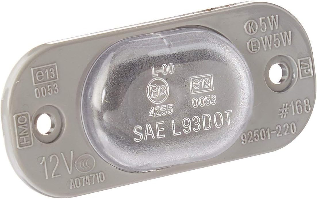 

Оригинальная OEM лампа 92501-26100 - L/Plate / 9250126100 для Hyundai Santa Fe 01-06