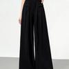 Plus Size European American Wide Leg Culottes - Casual Jogger Trousers for Women