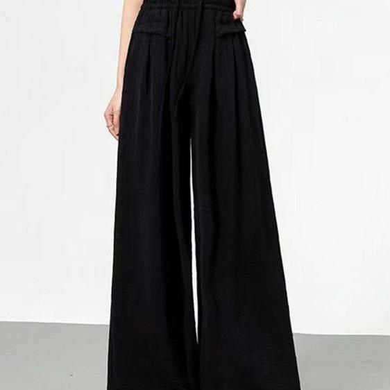 Plus Size European American Wide Leg Culottes - Casual Jogger Trousers for Women