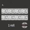 6 rolls/set, vintage washi tape, lace elements, can be used for border decorations, scrapbook and journal stickers, self adhesive