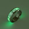 Europäischer und Amerikanischer Schmuck Leuchtendes Drachenmuster Ring Fluoreszierend Neuer Schmuck