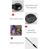 Solar Garden Lights Solar Powered Stake Lights Adorned with 18 Butterflies and Copper Cord for Pathway Lawn Outdoor
