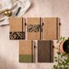 A5 Cork Patchwork Cover Notebook - Acid-Free Paper, Customizable and In Stock