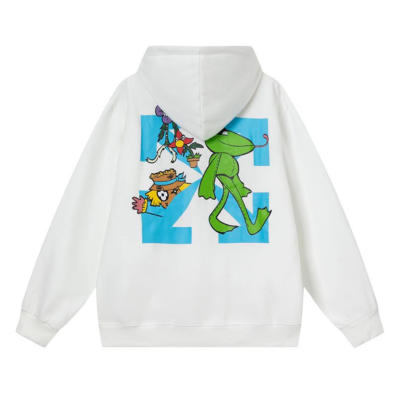 Daisy Donald Duck Collab Hoodie: Warnband & Pfeil für schmelzendes Eis