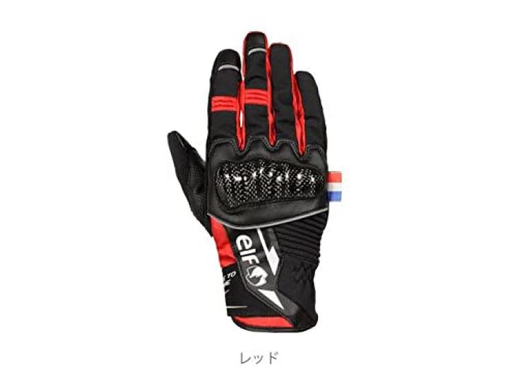 

Elf Agilita Motorcycle Size Gloves, Red, LL, EG-A511