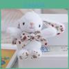 Cute Rabbit Plush Keychain With Pp Cotton Filling For Gift And Decoration