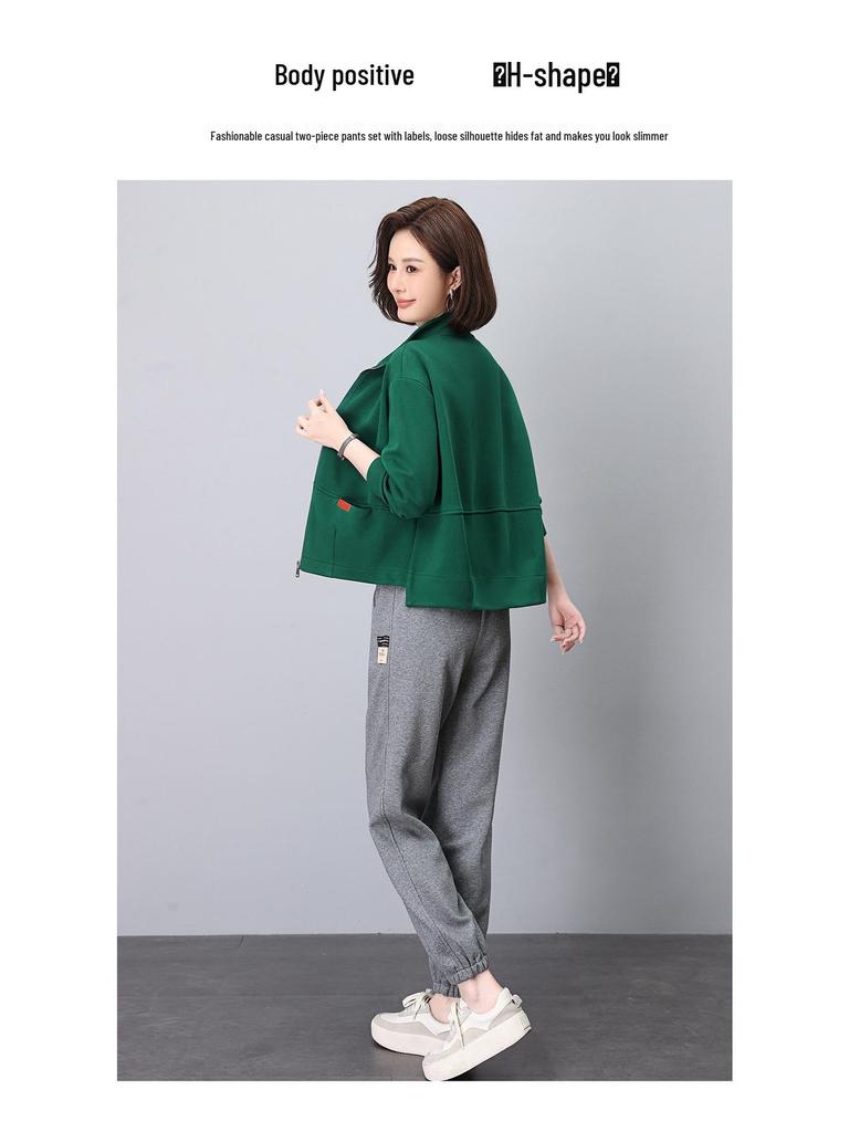 2024 New Women's Fashion: Chic Casual Sportswear for a Flattering Autumn Look