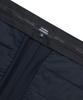 Musinsa Standard Loose Tapered Hidden Banding Crop Slacks [Navy]